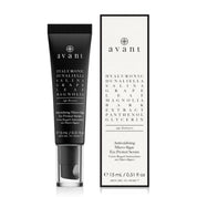 Avant eye protector serum with packaging on a white background. Antioxidising Micro-Algae Eye Protect Serum