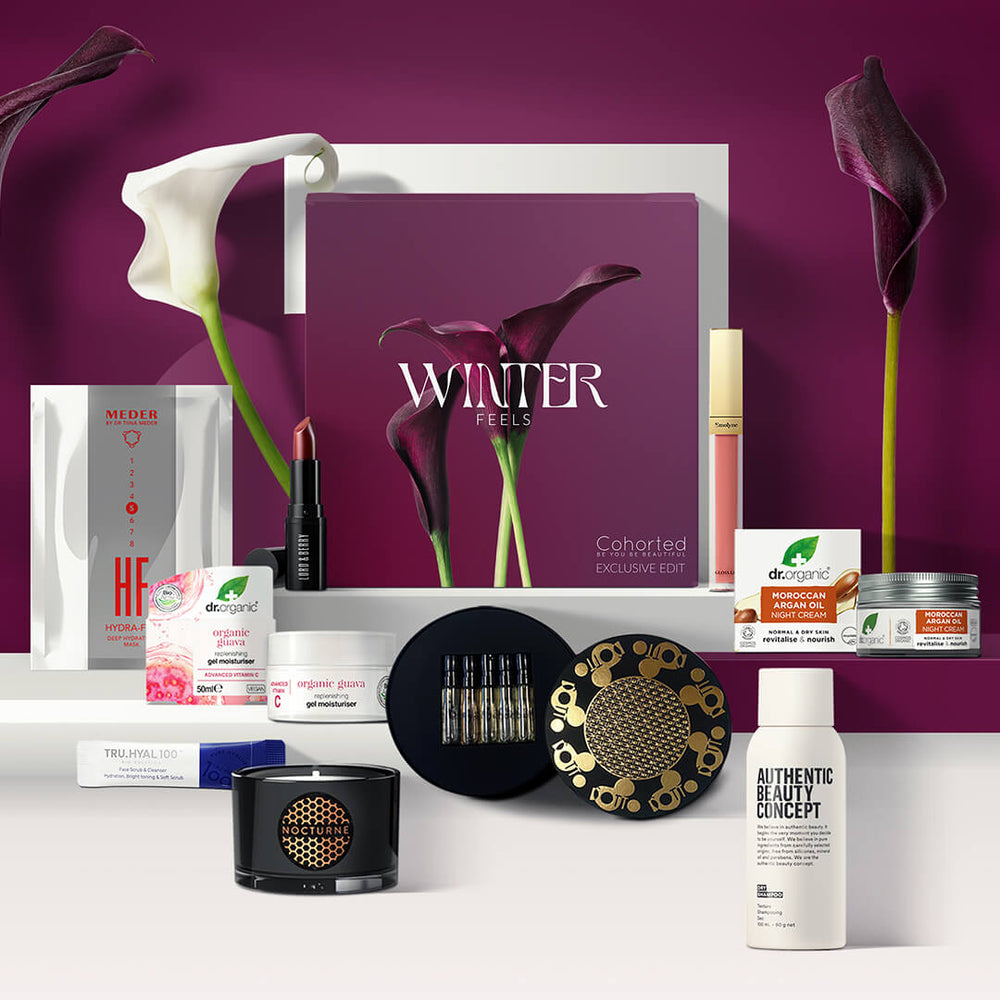 Cohorted, Winter Feels, Limited Edition, Beauty Box, Seasonal, Luxury, Edit Curation, Gift, Gifts
