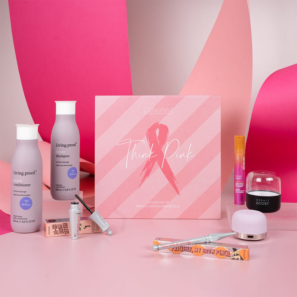 Cohorted, Think Pink, Beauty, Box, 2nd Edition, Second, Luxury, Classic, Collections, Breast, Cancer, Awareness, Skincare, Cosmetics, Makeup, Haircare